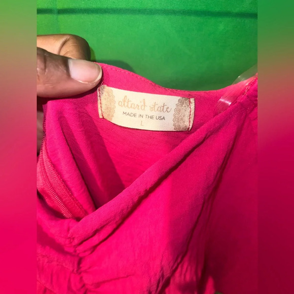 NWT Altar’d State Mini Dress size large - Picture 6 of 6